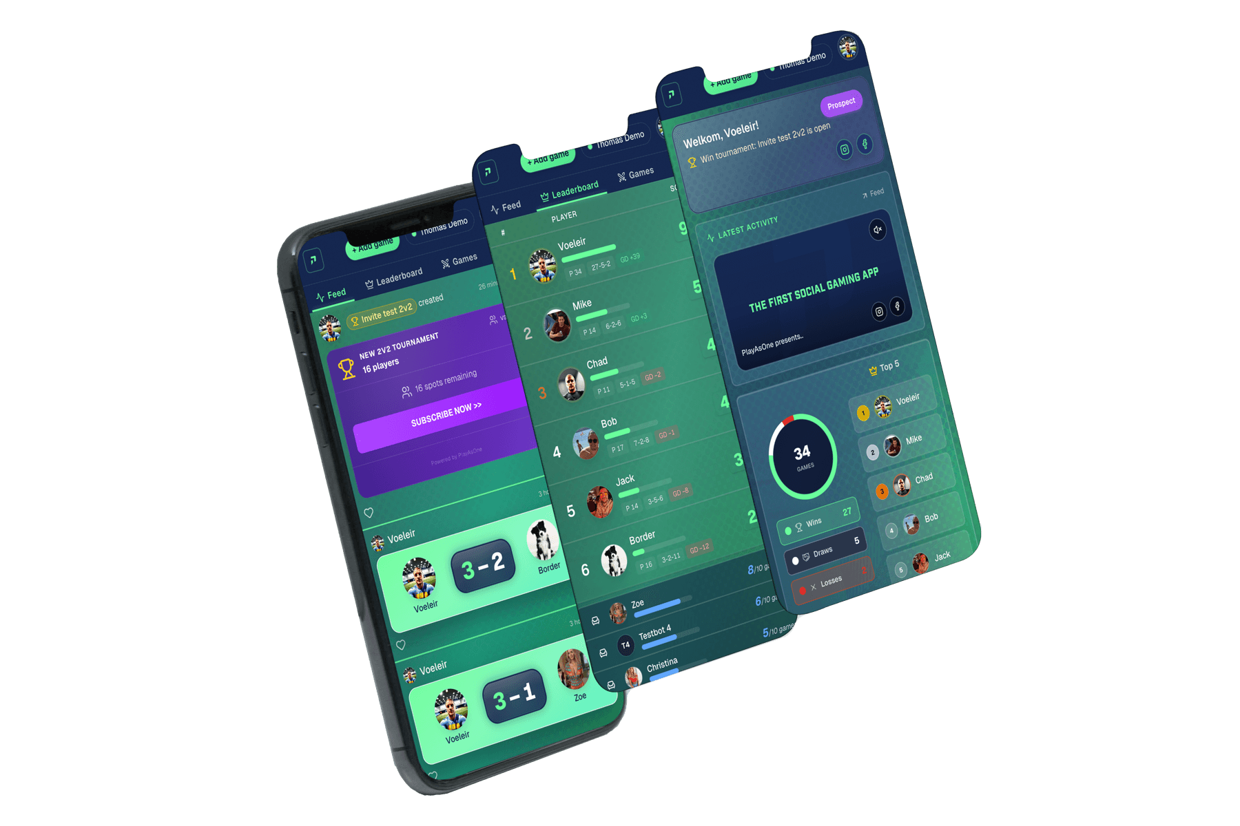 PlayAsOne app preview
