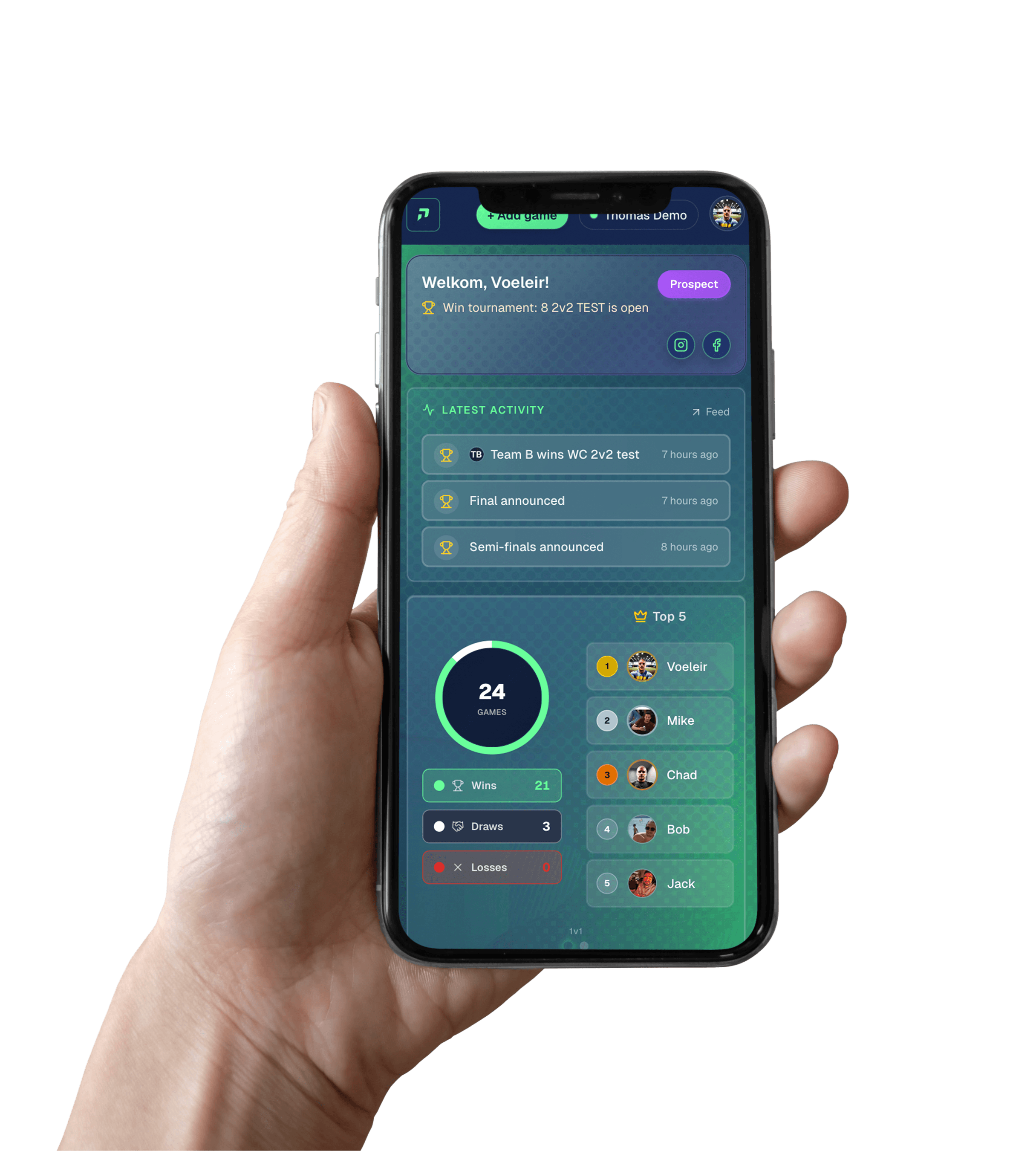 PlayAsOne app preview